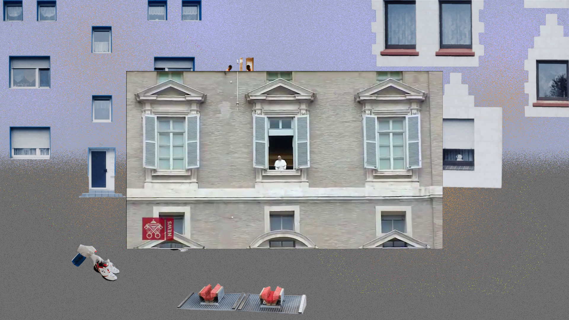 Membranes: Street-level hyperobject perspective, societal structures observed from everyday life